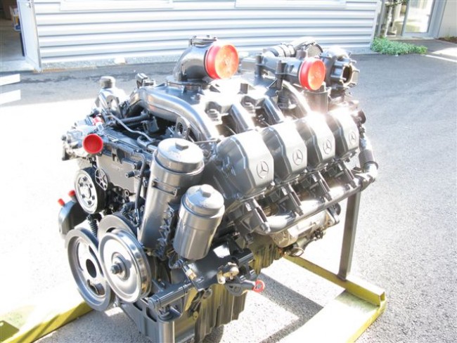 OM502LA V8 Encileuse Krone 650CH